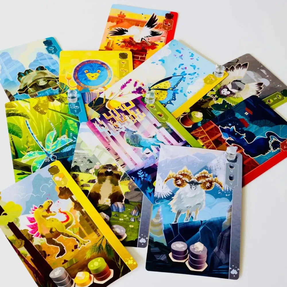 Harmonies - Board Games - Creation of Landscapes and Habitats for Animals - Strategy and Creativity - For Ages 10 and Above