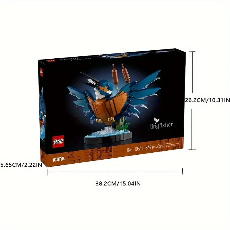 10331 LEGO It's the Emerald Bird Model Series.Suitable as a gift for bird lovers,Add a splash of nature to any space
