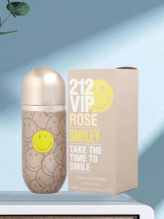 Carolina Herrera 212 Vip Rose Smiley for women Eau De Parfum Spray (Limited Edition) 80ml