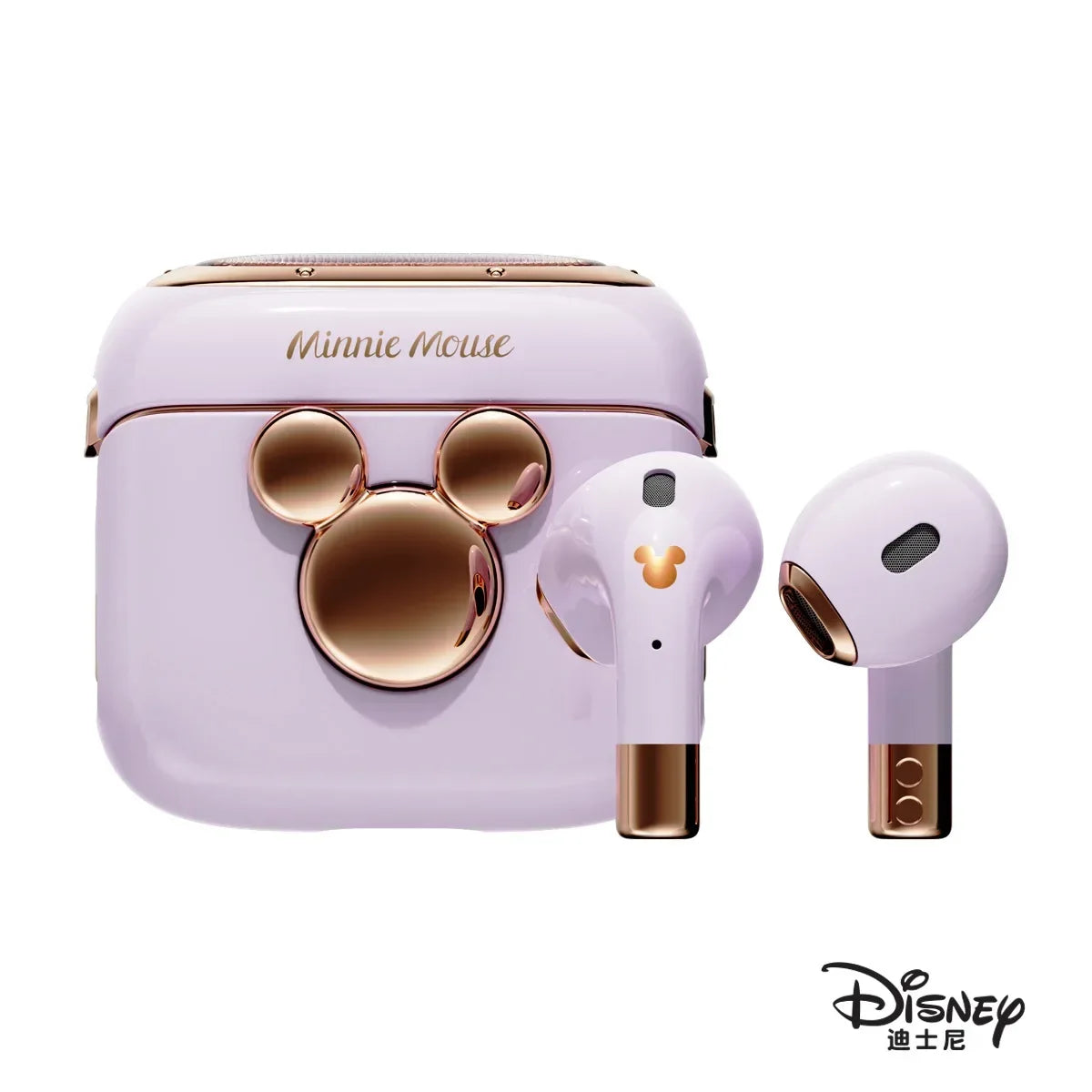 Disney Earbuds Q6 HIFI Sound Headsets Bluetooth Active Noise Reduction Wireless Earphones Waterproof Deep Bass Girls Gifts