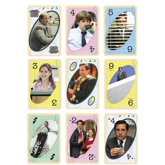 Board Game UNO THE Office Office Gathering Board Game Cards Children's Toys Playing Cards Halloween Birthday Gift