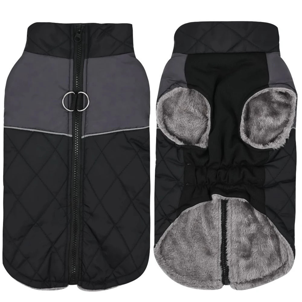 Warm Winter Pet Dog Clothes Waterproof Vest Coat For Puppy Small Medium Large Dog Pet Snow Skiing Outfits Costumes Clothes