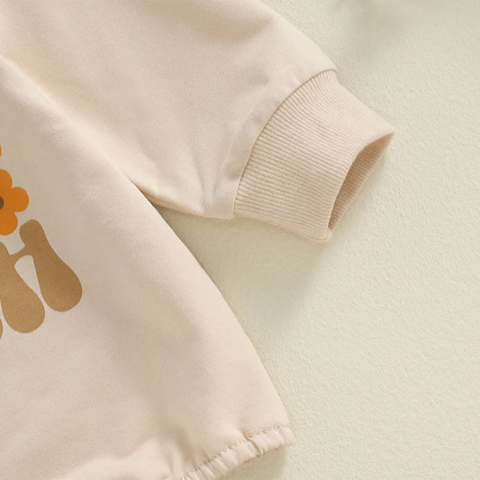 Baby Girl Boy Fall Clothes Pumpkin Sweatshirt Romper Shirt Halloween Outfit Newborn Halloween Costume