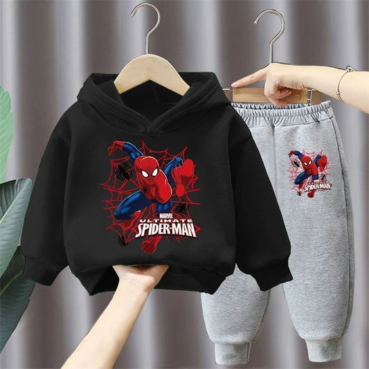 Spring Autumn New Children's Clothing Sets Disney Boys 2pcs Spiderman Kids Tracksuit