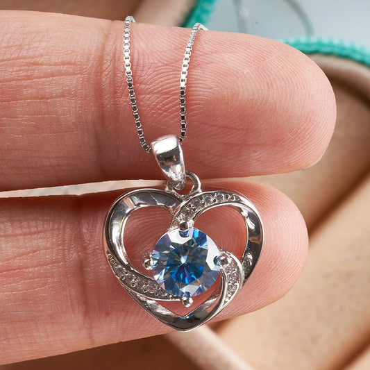 1 Carat Real Moissanite Pendant Necklace Silver Gold Color 925 Sterling Silver Thick Neck Chain Jewelry Pass Diamond Tester