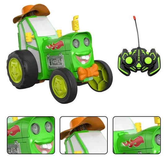 Jumping Dancing Car Toy Rechargeable RC Car With Music And Light Fast Stunt RC Car Crazy Jumping Dancing Car Toy For Kids Age 3