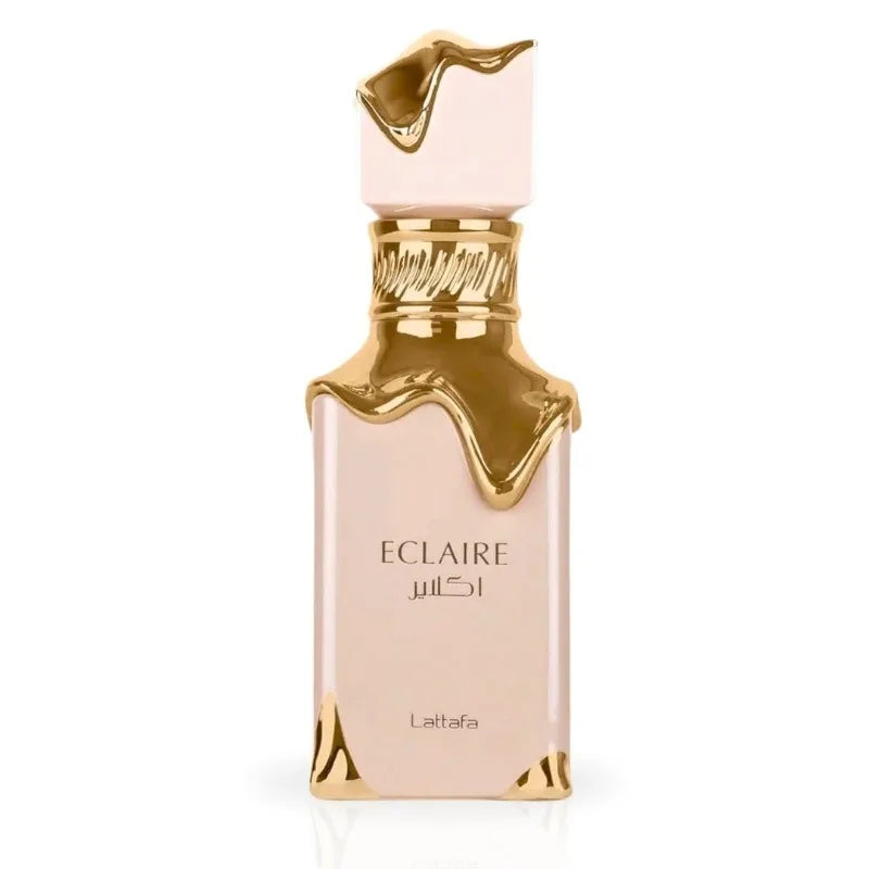 Lattafa Eclaire Eau de Parfum Spray 100ml Premium Arabian Perfumes Lasting Floral Sweet Gourmand Perfume for Women 3.4 Ounce