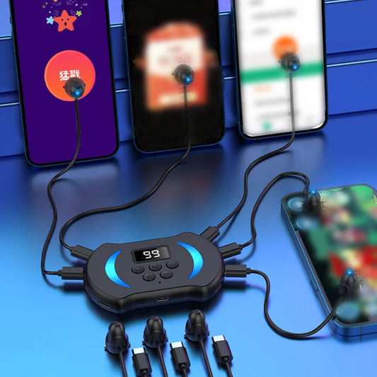 Mobile Phone Screen Auto Clicker Adjustable Auto Tapper Taps Continuous Auto Point Device for Games Live Broadcasts Likes Reward