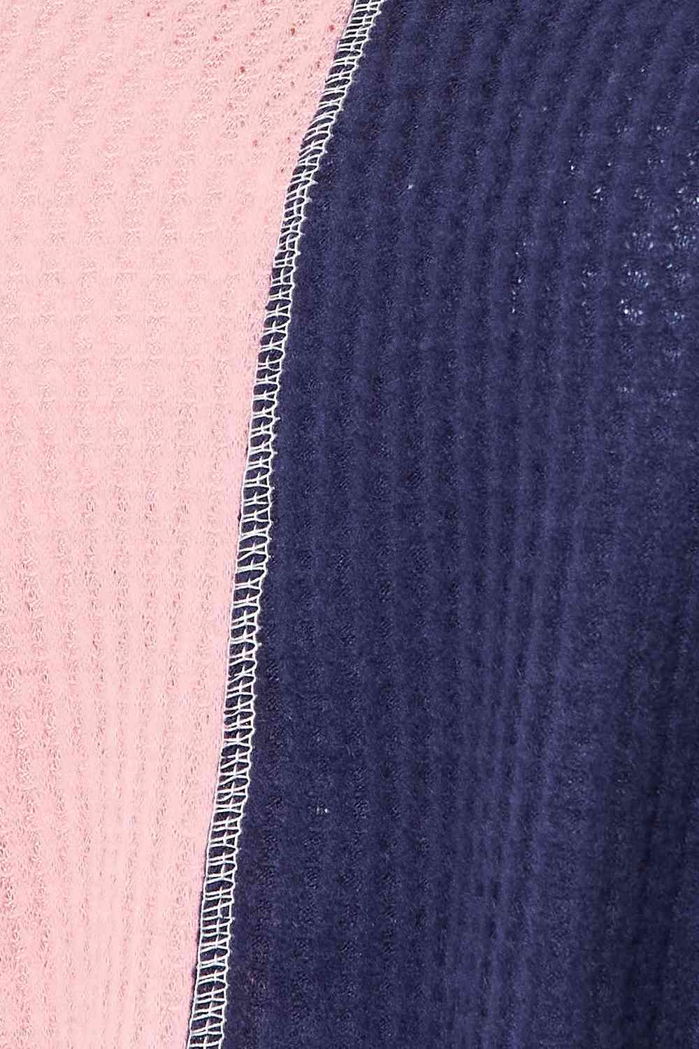 Heimish Full Size Solid Color Contrast Top