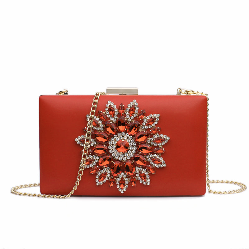 White Women Clutch Bag Wedding Clutch Purse Bridal Evening Crystal Summer Bags For Women 2021 Luxury Small Crossbody Bags