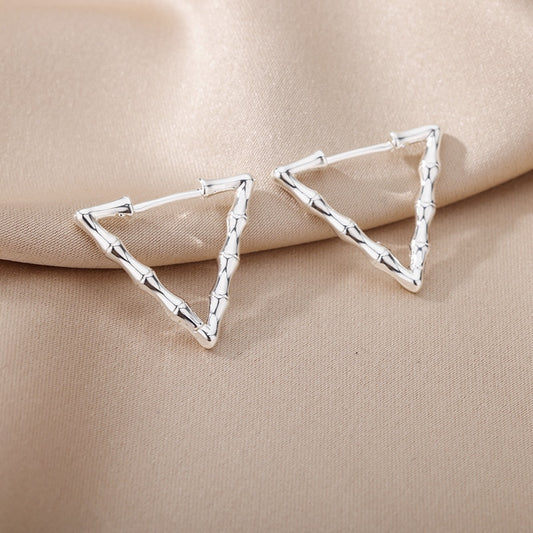 Heart Earrings For Women Girl Stainless Steel Enamel Multicolor Geometric Hoop Earring Sweet Accessory Jewelry Gift Bijoux Femme