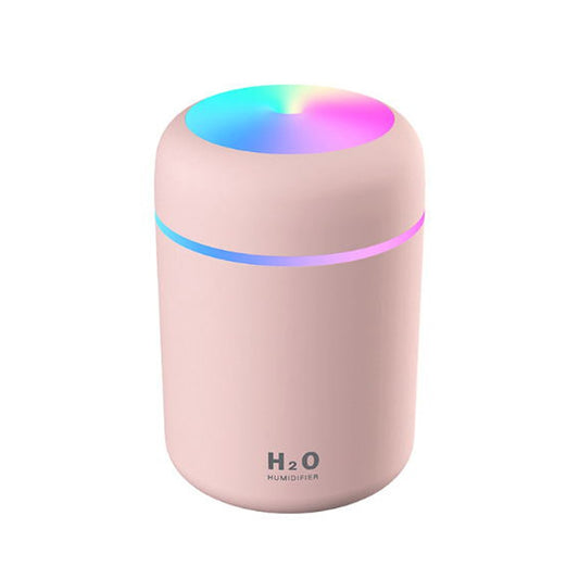 Portable 300ml Humidifier USB Ultrasonic Dazzle Cup Aroma Diffuser Cool Mist Maker Air Humidifier Purifier with Romantic Light