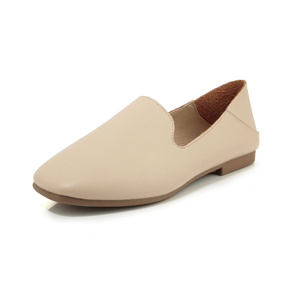 2021 new pattern Doug shoes female Korean version Two wear Versatile fairy Flat bottom Square head Single shoes Ladle shoes Academic atmosphere Lazy shoes