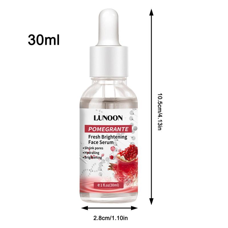 Pomegranate Essence Moisturizing Essence Liquid for Women 1 Fl Oz Moisturizing Serums for A Radiant and Firmer Look Day and