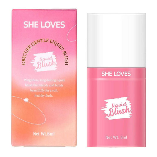 Liquid Blush Matte Cream Liquid Blush Matte Liquid Cream Blush For Eyes Lips & Cheeks Natural Looking Makeup