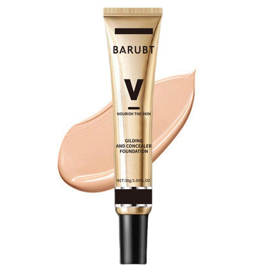 Waterproof Foundation Liquid Foundation And Concealer In 1 Long-lasting Full Coverage Oil-controlling Concealer For Dry Skin