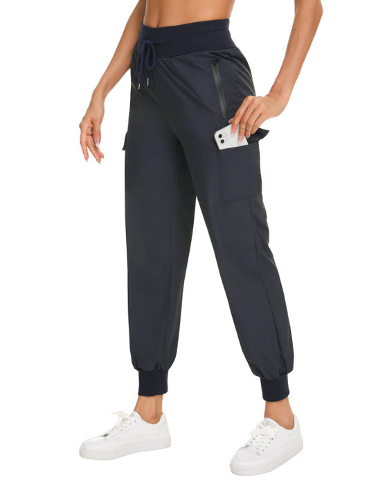Ladies Casual Waterproof Fabric Trousers