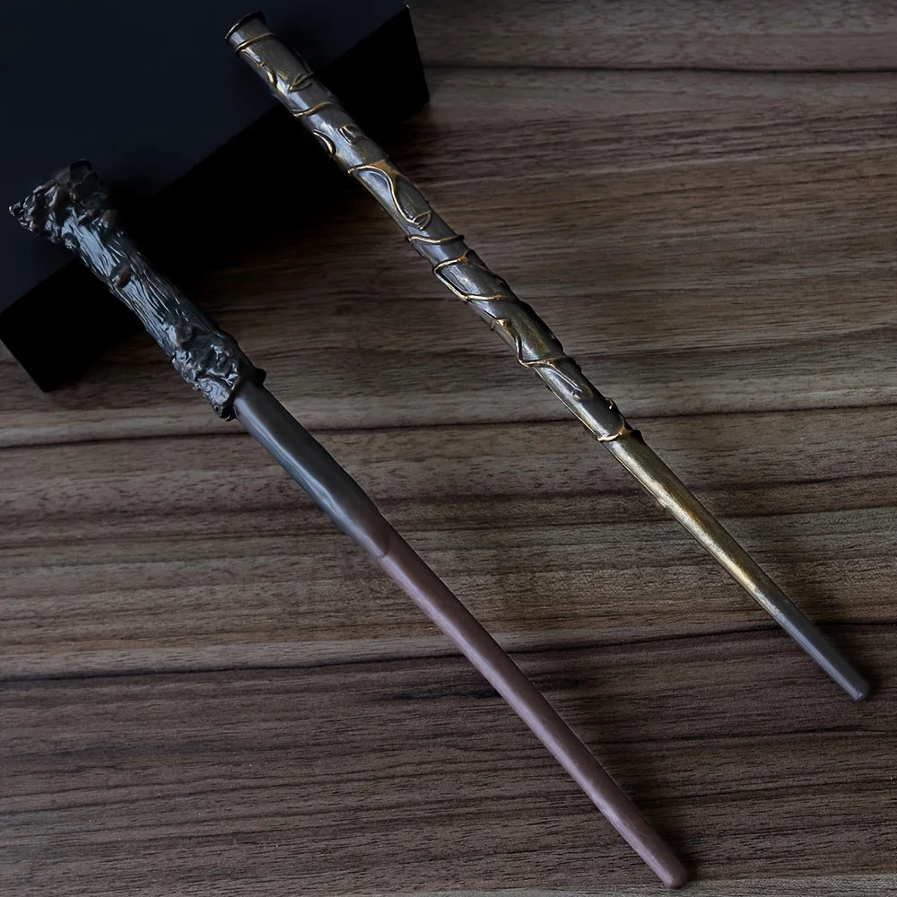 5pcs Hands Hand-Carved Magic Wands Set - Wizard Wands for Halloween Cosplay, Roleplay & Collector's Gift (Mystical Party Props)