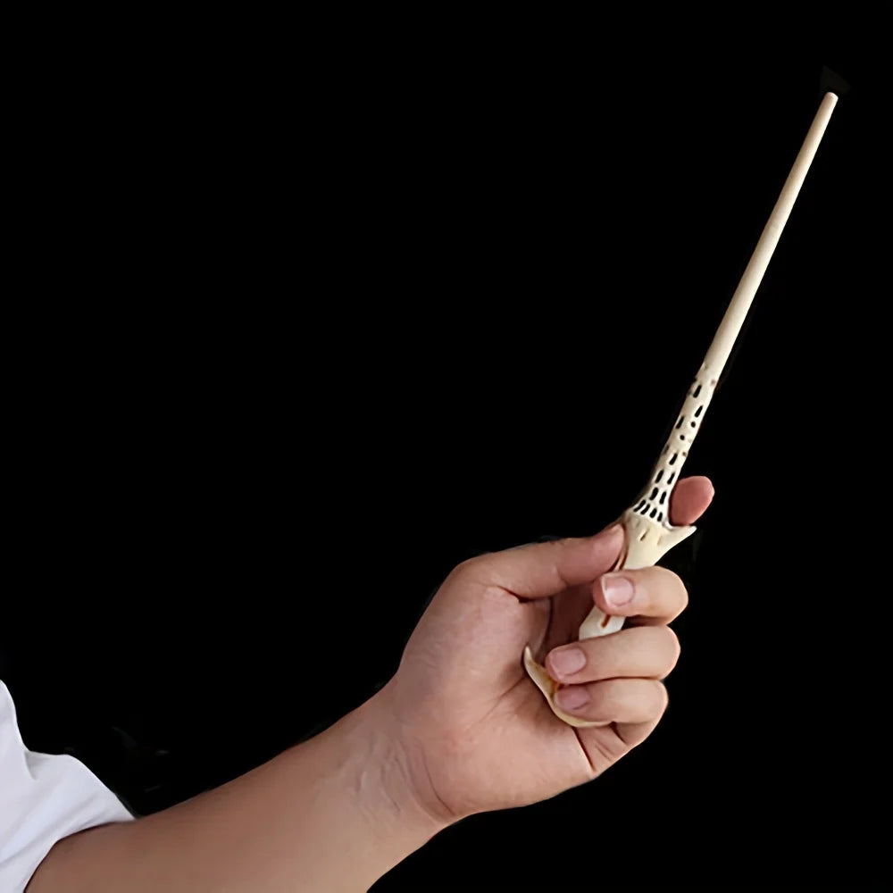 5pcs Hands Hand-Carved Magic Wands Set - Wizard Wands for Halloween Cosplay, Roleplay & Collector's Gift (Mystical Party Props)