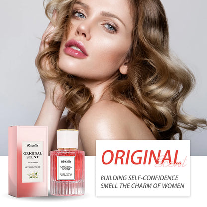 Roxelis 30ml Jasmine Pheromone Perfume Long Lasting Scent Sexy Floral Daily Dating Attracting Flirting Mist Body Aroma Perfume