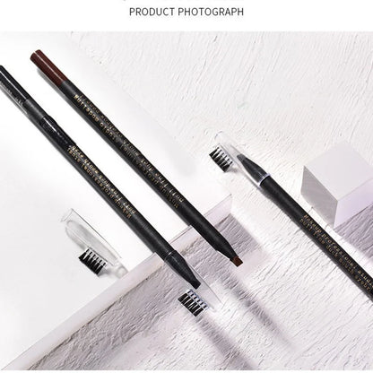 12PCS HaoZhuang Eyebrow Pencil Cosmetic Wholesale Eyeshadow Natural Long-Lasting Tattoo Eyebrows Eaterproof Makeup set Beauty