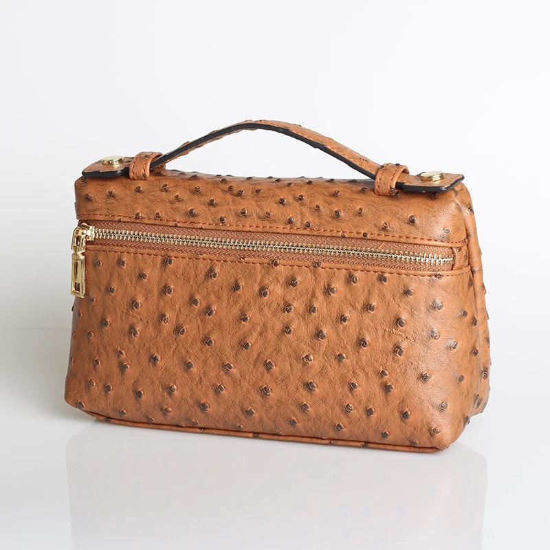 EtherealBe Luxurious Faux Crocodile Makeup Bag