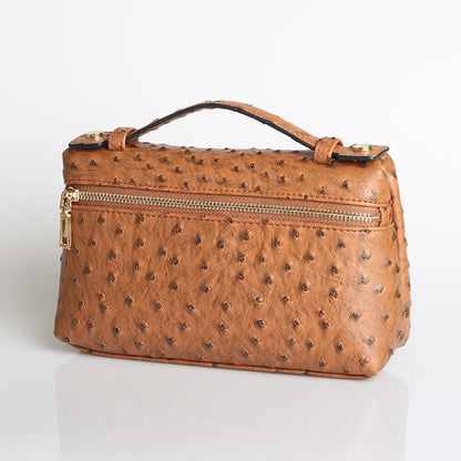 EtherealBe Luxurious Faux Crocodile Makeup Bag