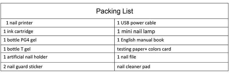 2024 Portable automatic 3d nail printer digital nail printer machine M1 for nail spa and nail salons professional nail printer