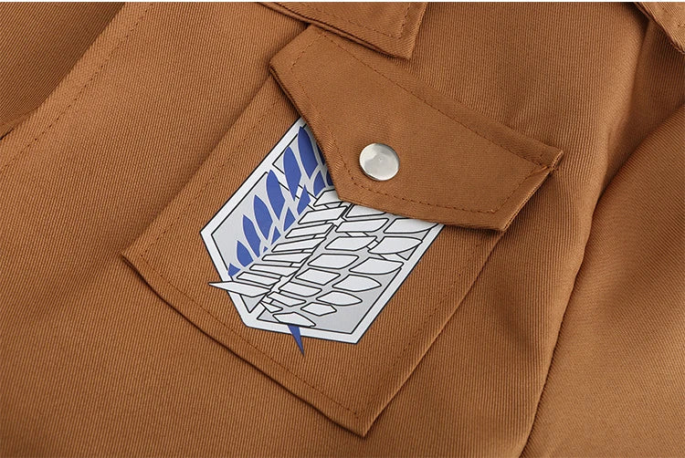 Shingeki No Kyojin Cosplay Anime Costumes No Kyojin Scouting Legion Jacket Costume Dress