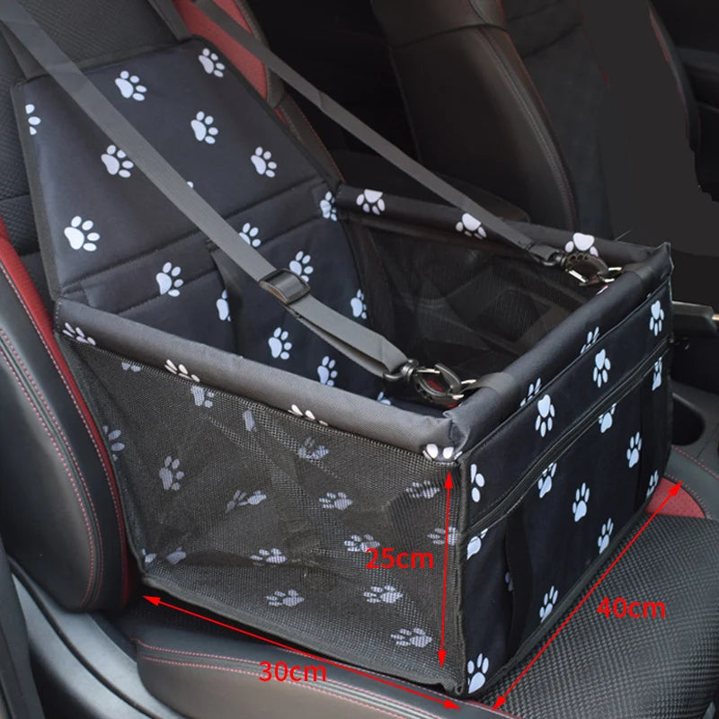 Pet Carriers Dog Car Seat Cover Carrying for Dogs Cat Mat Blanket Rear Back Hammock Pet Carriers Bag Protector transportin perro