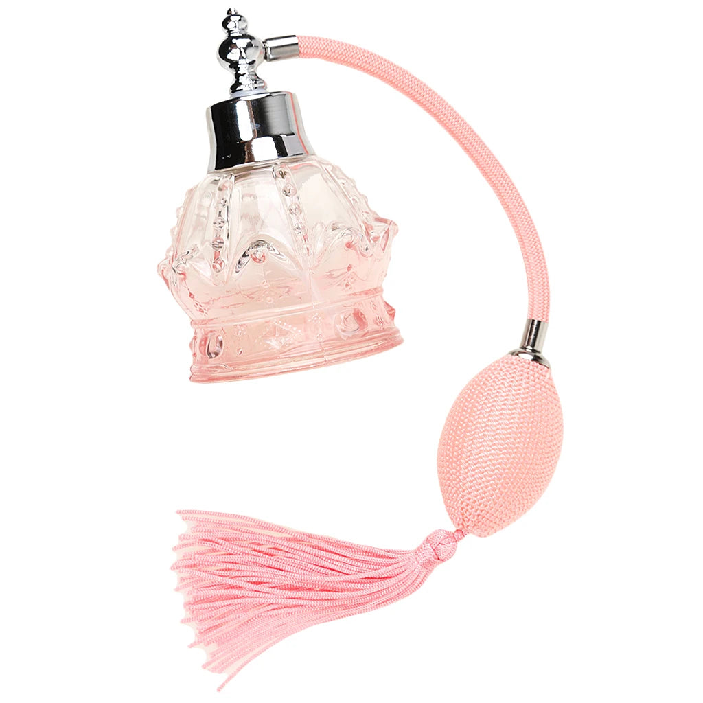 3.4oz Perfume Bottle Elegant Scent Sample Atomizer Container for Women Pink