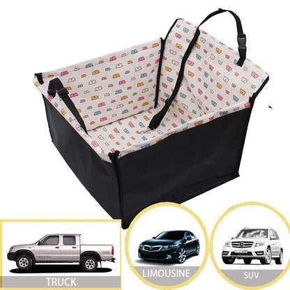 Pet Carriers Dog Car Seat Cover Carrying for Dogs Cat Mat Blanket Rear Back Hammock Pet Carriers Bag Protector transportin perro