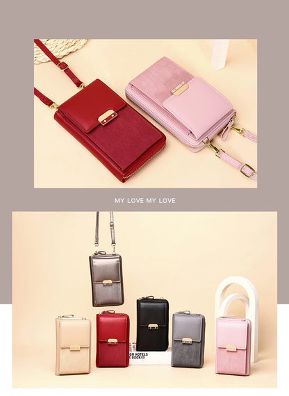 New Women's Handbags Large Capacity Shoulder Bags Fashion Small Crossbody Bags Hard Pu Leather Messenger Bags Handbags for Women