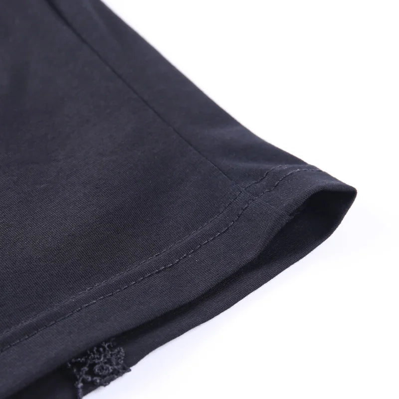 Women's Vintage Gothic T-shirt Bodycon Bandage Lace Black Mesh Top Sexy Casual Gothic Streetwear Female Top