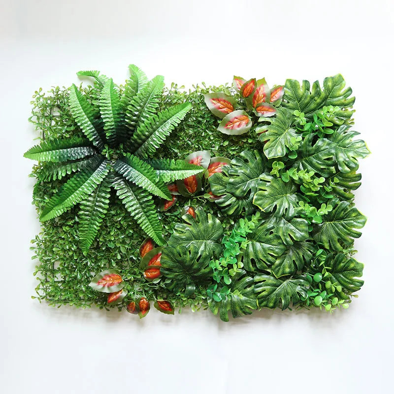 Home Decoration Artificial Plant Lawn Grass Green Moss Fake Wall  Garden Outdoor Interior Decor