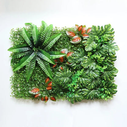 Home Decoration Artificial Plant Lawn Grass Green Moss Fake Wall  Garden Outdoor Interior Decor
