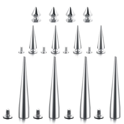 Big Long Spiked Choker Punk Collar Women Men Rivets Studded Chocker Chunky Necklace  Goth Jewelry Metal Gothic Emo  Accessories