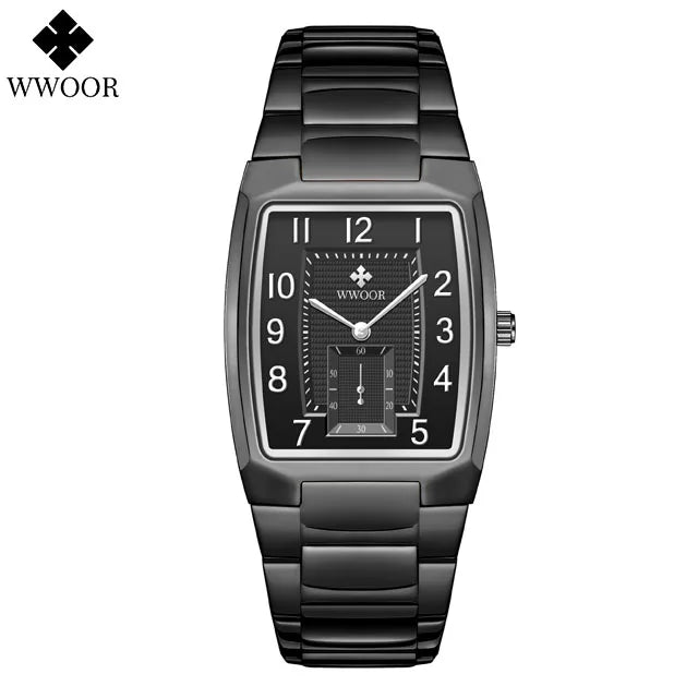 WWOOR Women Watches Gold Casual Ladies Quartz Watch Top Brand Luxury Waterproof Stainless Steel Women's Watches Relogio Feminino