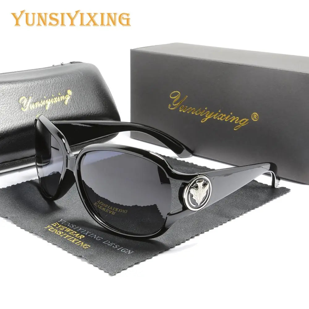 YUNSIYIXING Polarized Women's Sunglasses Butterfly Sunglasses For Women Classic Brand Designer Eyewear Fashion 2023 UV400