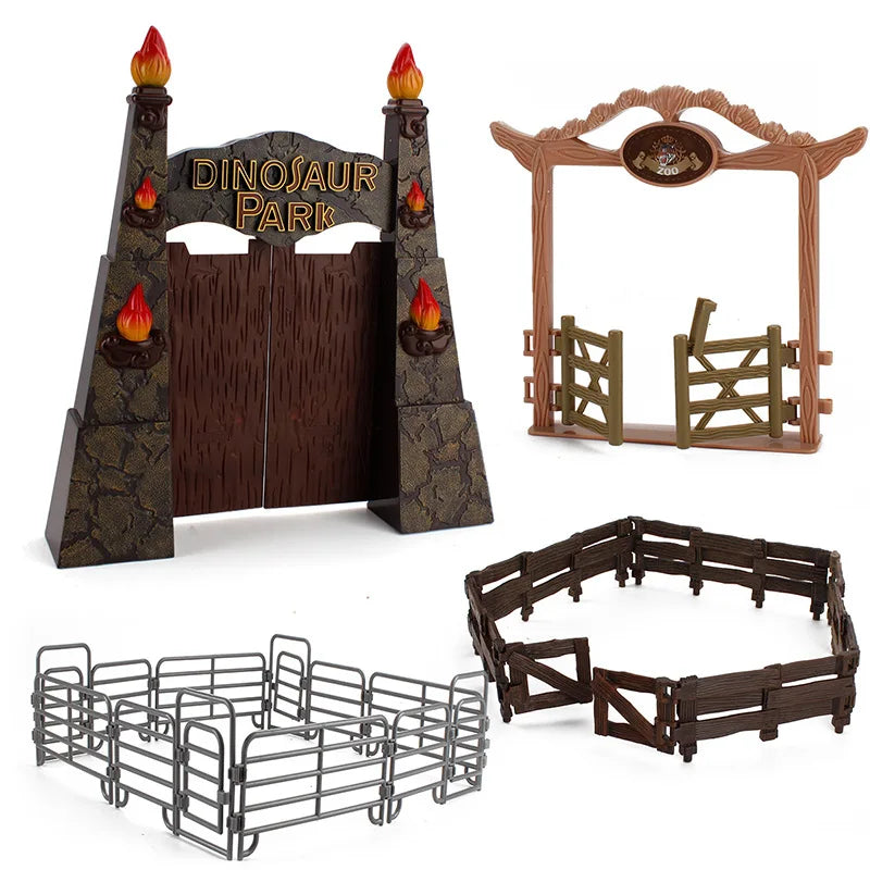 EtherealBe Dinosaur Park Set - dinosaur playset for kids