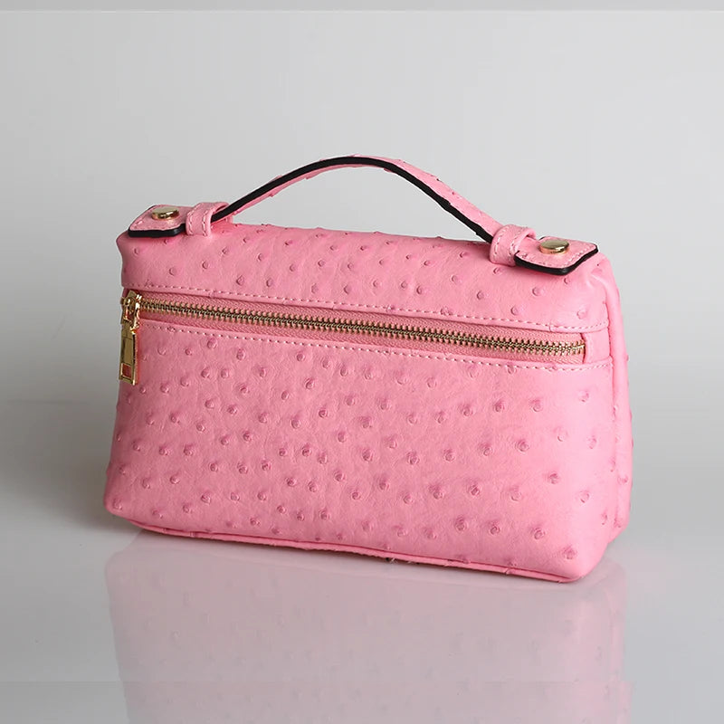 EtherealBe Luxurious Faux Crocodile Makeup Bag