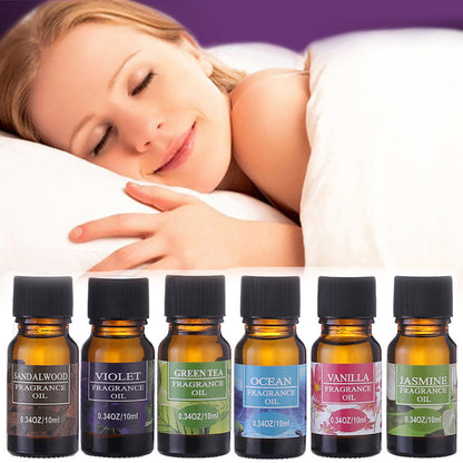 10ml/bottle Essential Oils For Aroma Diffuser Air Humidifier Aromatherapy Water-soluble Oil 12 Kinds Of Fragrance To Choose L5