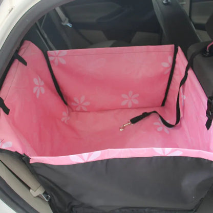 Pet Carriers Dog Car Seat Cover Carrying for Dogs Cat Mat Blanket Rear Back Hammock Pet Carriers Bag Protector transportin perro