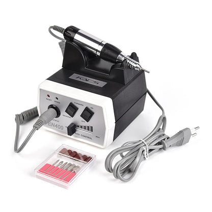 EN400 Pro Electric Nail Drill Machine Nail Art Equipment Manicure Pedicure Files Manicure accessories and tools handle Nails