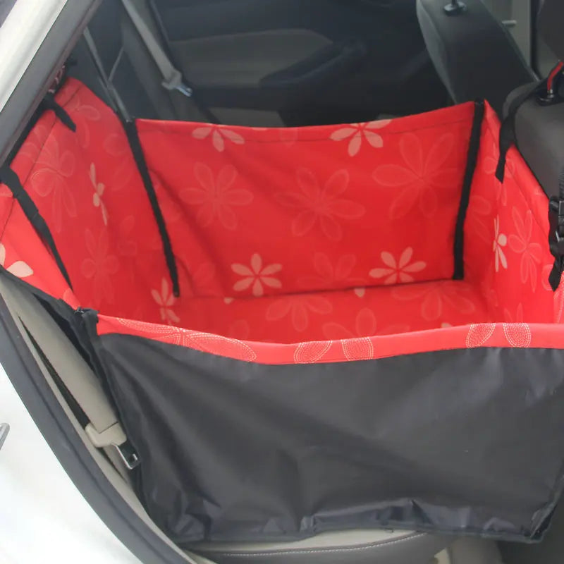 Pet Carriers Dog Car Seat Cover Carrying for Dogs Cat Mat Blanket Rear Back Hammock Pet Carriers Bag Protector transportin perro