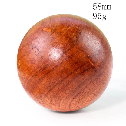 Redwood Massage Ball Wood Fitness Ball Yoga Meditation Finger Health Exercise Stress Relief Relaxation Therapy 1Pc