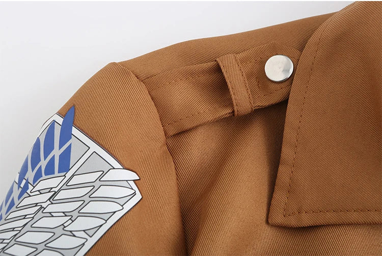 Shingeki No Kyojin Cosplay Anime Costumes No Kyojin Scouting Legion Jacket Costume Dress
