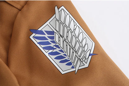 Shingeki No Kyojin Cosplay Anime Costumes No Kyojin Scouting Legion Jacket Costume Dress
