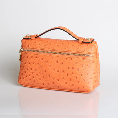 EtherealBe Luxurious Faux Crocodile Makeup Bag