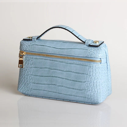 EtherealBe Luxurious Faux Crocodile Makeup Bag